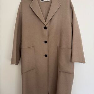 Zara Women's Classic Tan Trench Coat